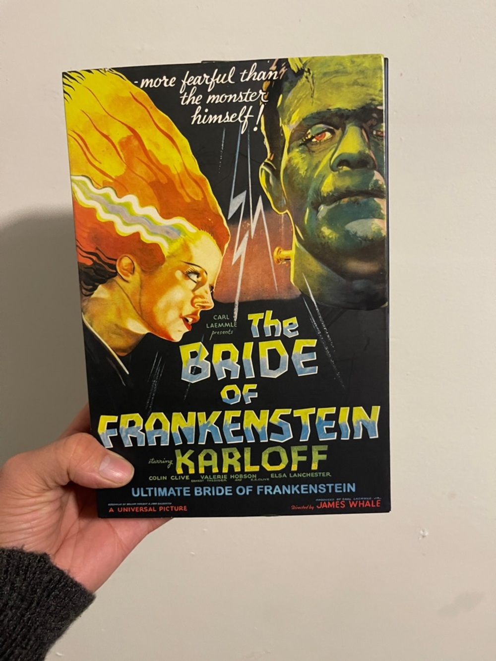 Bride of Frankenstein Action Figure Playset - Green & Yellow